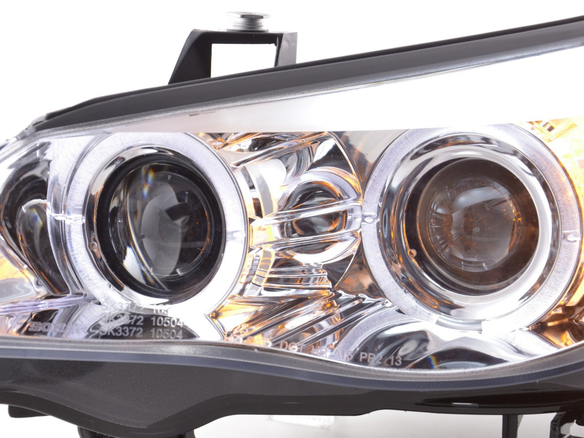 Scheinwerfer Set BMW 5er E60/E61 03-08 chrom Scheinwerfer Set BMW 5er E60/E61 03-08 chrom